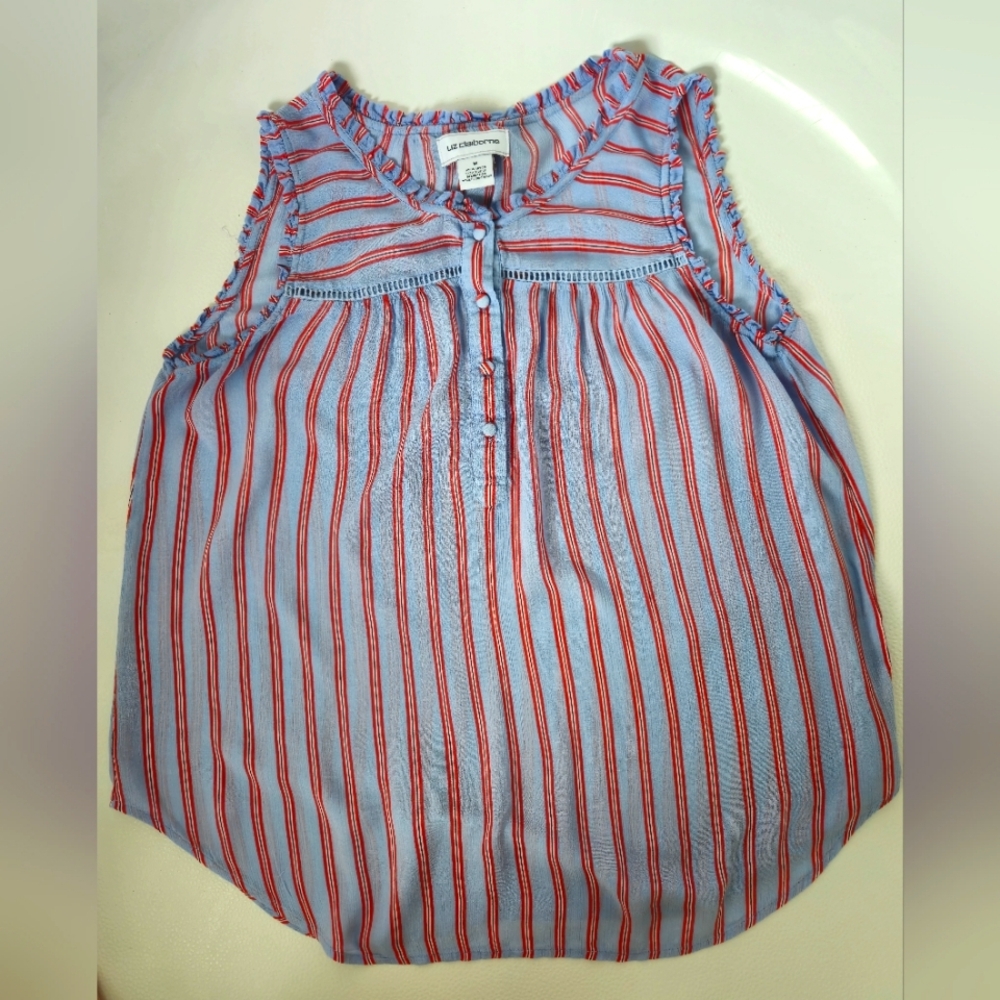 Liz Claiborne Striped Top